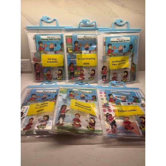 Really Good Stuff Other - Really Good Stuff Elementary Educational Math Numeracy Center-In-A-Bags